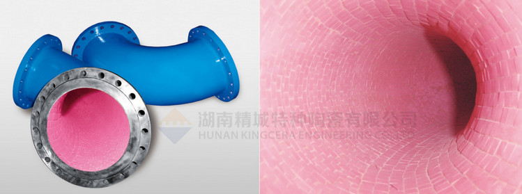 东升国际特瓷推荐使用的耐磨陶瓷管道洛氏硬度高达87HRA