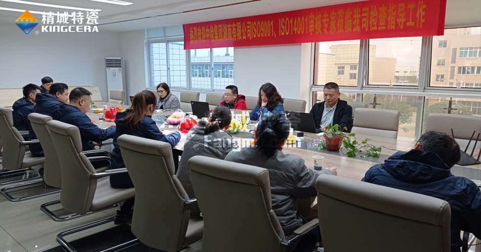 东升国际特瓷ISO14001环境管理体系认证评估审核