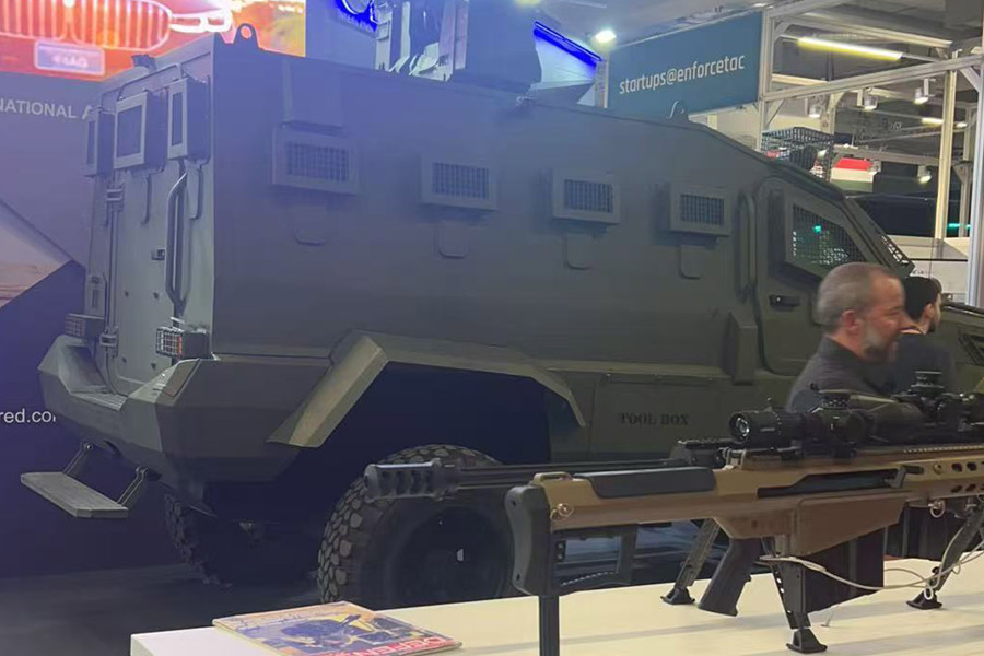 东升国际特瓷参观2025德国警务展EnforceTac